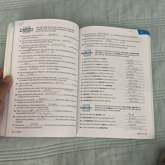 Vocabulary Workshop Level C Student Workbook New Edition, Sadlier-Oxford Online - Picture 4 of 7